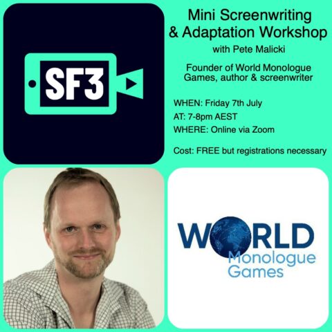 Sf3 Free Sample FREE 1 hr Online Mini Screenwriting & Adaptation Workshop | SF3 ...