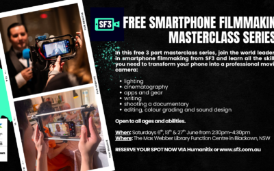Free Smartphone Documentary Filmmaking Masterclasses in Western Sydney this June